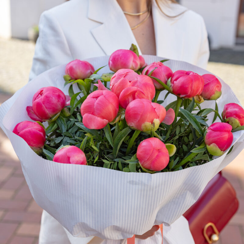 Buchet Bujori Roz